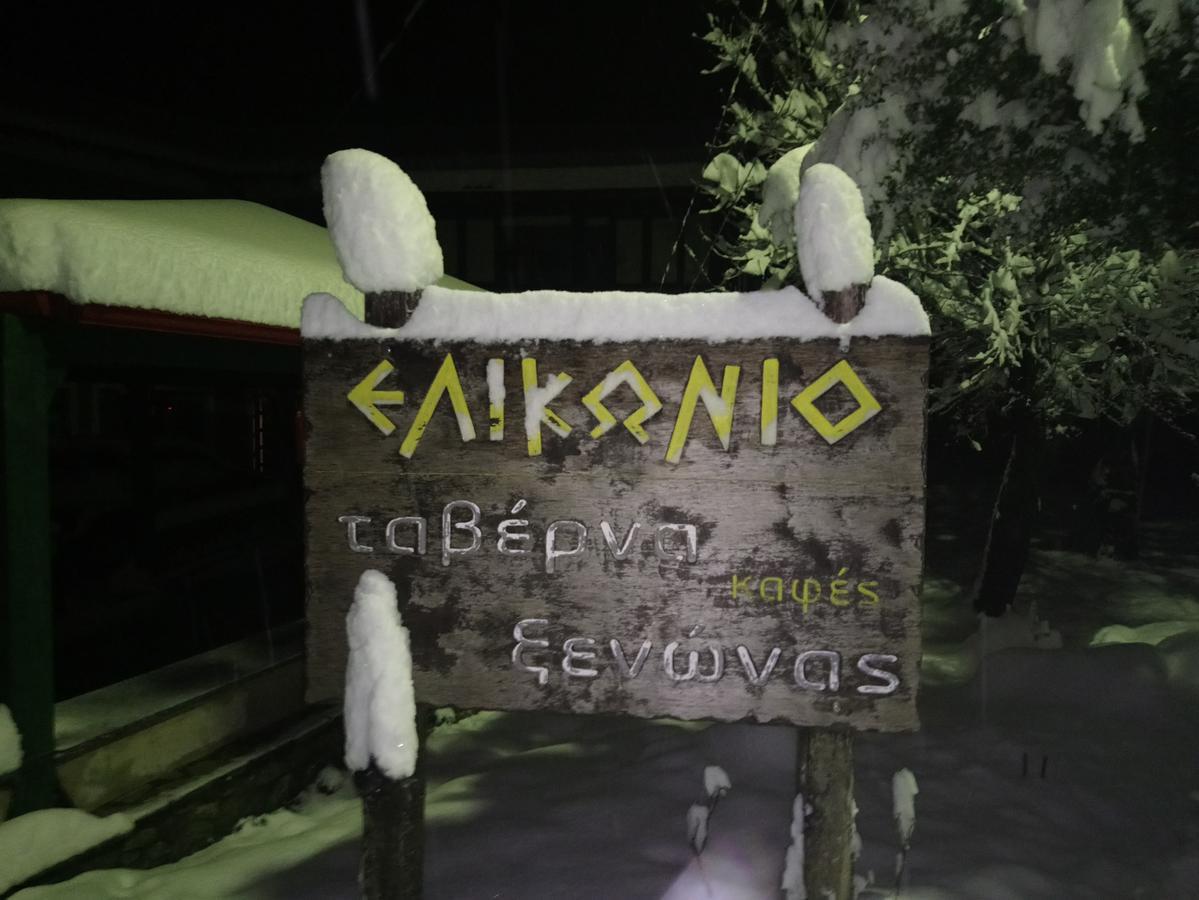 Elikonio Hotel Ajía Ána Kültér fotó